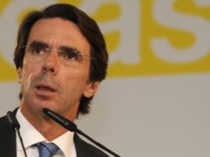 El expresidente del Gobierno, Jos&eacute; Mar&iacute;a Aznar, en una imagen de archivo.