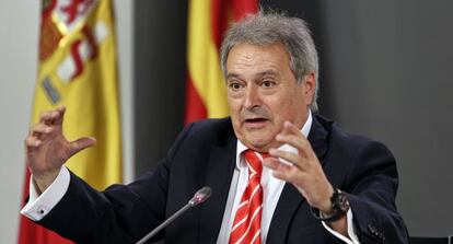 El presidente de la Diputación de Valencia, Alfonso Rus, este miércoles.