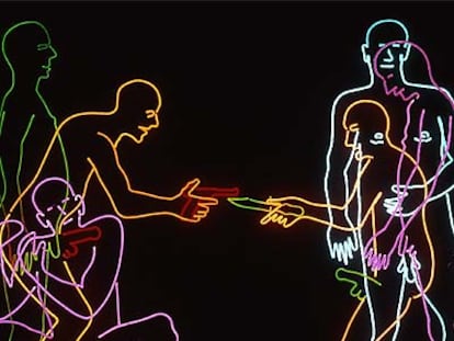 'Sexo y muerte' (1985), de Bruce Nauman.