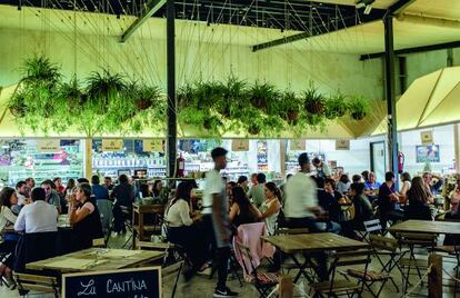 El restaurante El Huerto de Lucas, en Madrid.