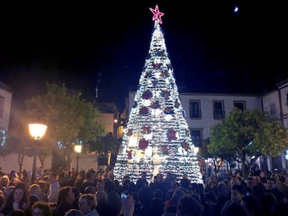 Imagen de la plaza del Carmen de Estepa (Sevilla).