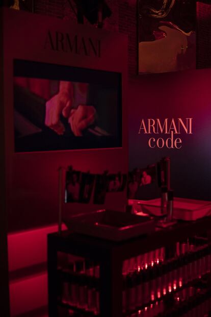 Todos los invitados se fueron a su casa con un perfume Armani Code.