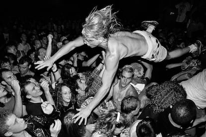 El público de un concierto de Nirvana en Seattle en 1994.
