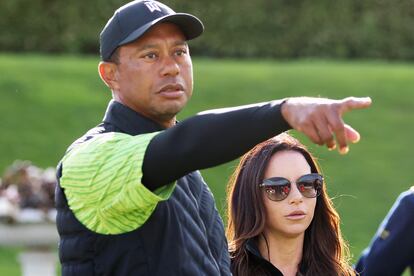 Tiger Woods and girlfriend Erica Herman