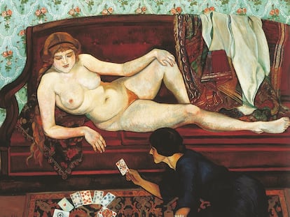 'El futur revelat' o 'La tiradora de cartes', de Suzanne Valdone (1912)