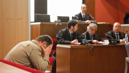 Joaquín Benítez, durante el juicio, en marzo pasado.