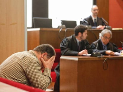 Joaquín Benítez, durante el juicio, en marzo pasado.