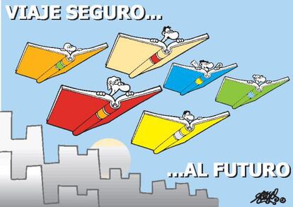 Ilustración de Forges para el Congreso Virtual de la Lengua.