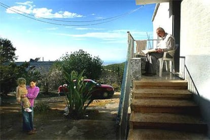 Imagen de la casa de una familia palestina en el pueblo de Ein Hud.