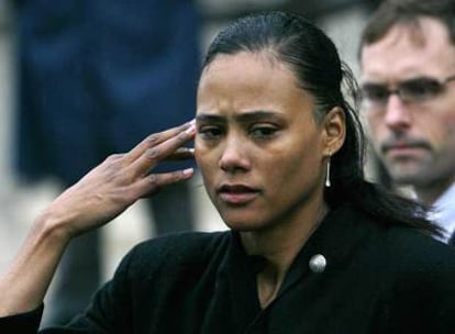 Marion Jones, tras conocer la sentencia.