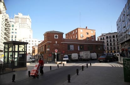 The Mercado de Mostenses in its current state.