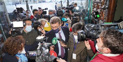 El presidente de la Xunta de Galicia, Alberto Nuñez Feijóo.