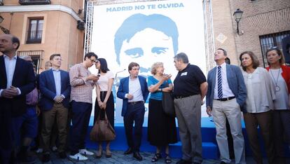 Acto en memoria del 20 aniversario del asesinato de Miguel Ángel Blanco.
