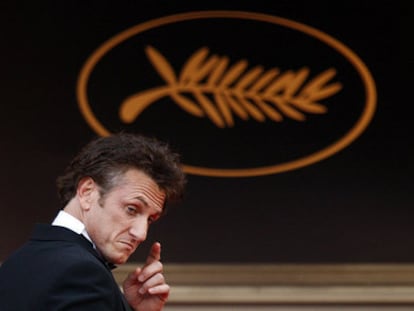 Sean Penn, a su llegada a la ceremonia de inauguración del Festival de Cannes en 2019.