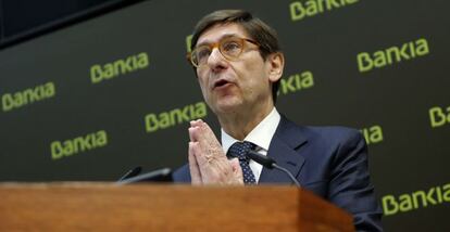 El presidente de Bankia, José Ignacio Goirigolzarri.