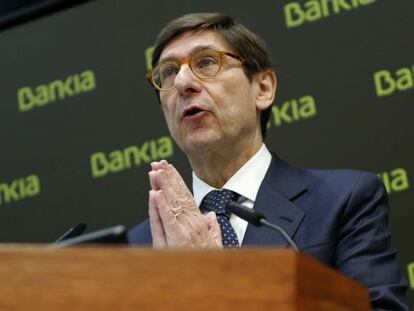 El presidente de Bankia, Jos&eacute; Ignacio Goirigolzarri.