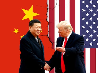 Xi Jinping y Donald Trump