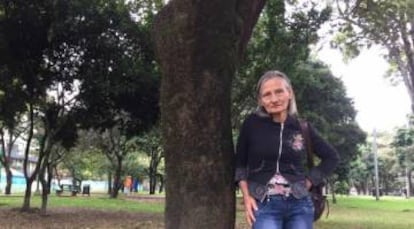 Leonilde Figueroa, de 62 años, salió de Venezuela hacia Bogotá en los días previos a la Constituyente.
