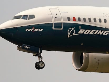 Un avión Boeing 737 MAX, en una imagen de archivo.