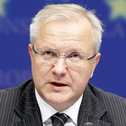 El comisario europeo de Asuntos Económicos y Monetarios, Olli Rehn