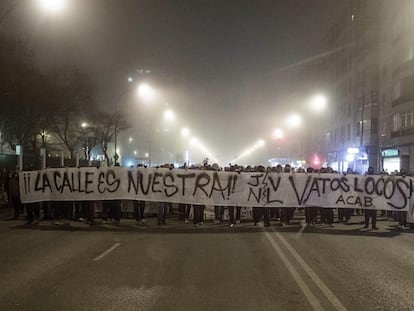 Protestas en el barrio burgalés de Gamonal, hace diez años.