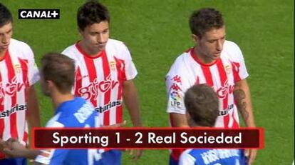 Sporting, 1 - Real Sociedad, 2