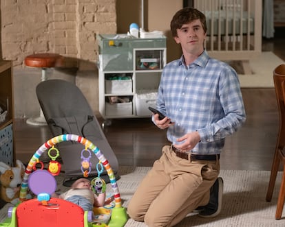 In the last season of 'The Good Doctor', Dr. Shaun Murphy, played by Freddie Highmore, has to come to terms with fatherhood.