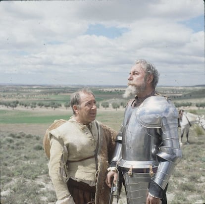 'Quijote' con Alfredo Landa y Fernando Rey.