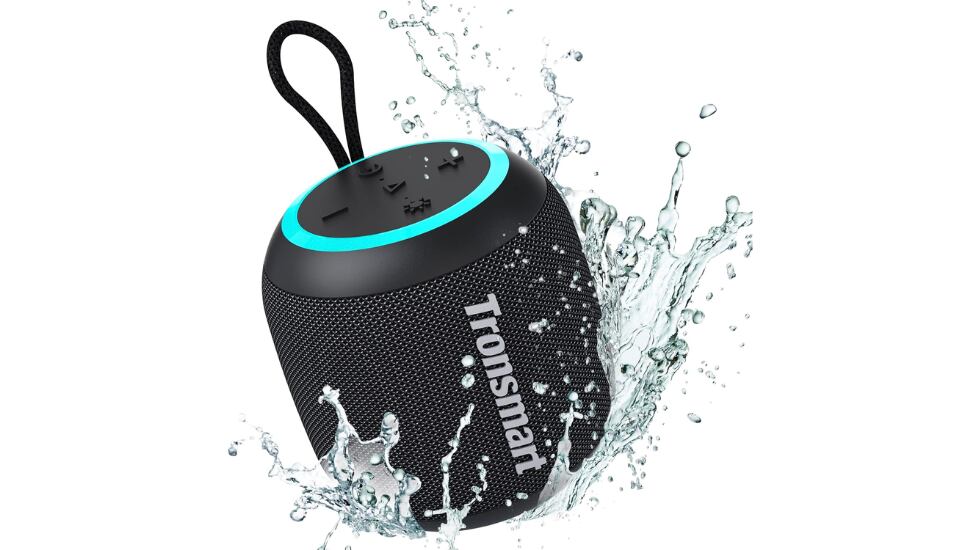 El altavoz tiene un tamaño ideal para llevar a todas partes.