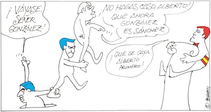 Viñeta de Peridis del 17 de mayo de 2025.