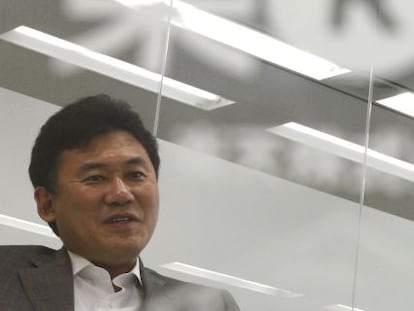 Hiroshi Mikitani, presidente de Rakuten, uno de los gigantes mundiales del ecommerce.