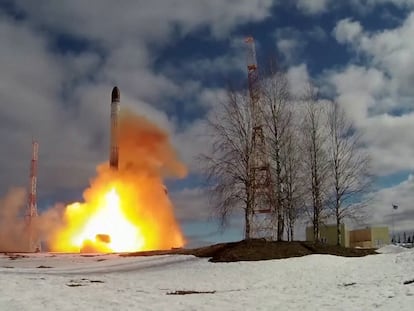 Vídeo | El misil Sarmat, otra pieza en la estrategia del miedo de Putin