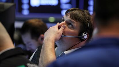 Operadores en la Bolsa de Nueva York. Reuters