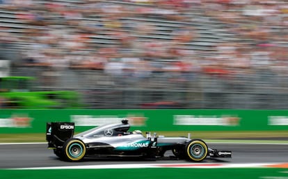 Hamilton, en Monza