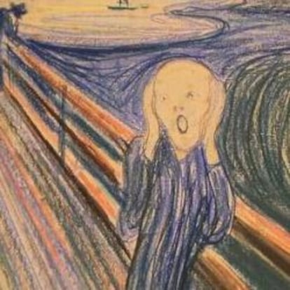 'El Grito', de Edvard Munch.