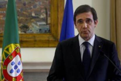 El primer ministro portugués, Pedro Passos Coelho. EFE/Archivo