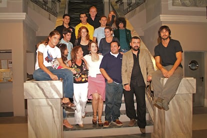 Reparto original de 'Los Hombres de Paco' en 2005.