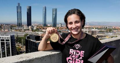 La piloto española de 21 años Ana Carrasco.
