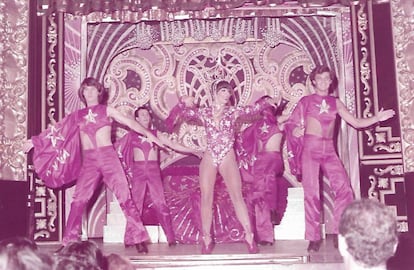La Maña, en una actuación en El Molino en 1982.