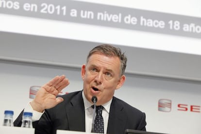 El presidente de SEAT, James Muir.