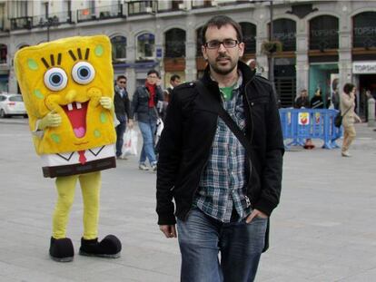 Javier López Menacho, autor del libro 'Yo precario'.