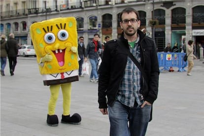 Javier López Menacho, autor del libro 'Yo precario'.