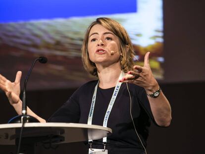 Catarina de Albuquerque, directora de Sanitation and water for all, en la Semana Mundial del Agua, celebrada a finales de agosto en Estocolmo (Suecia). 