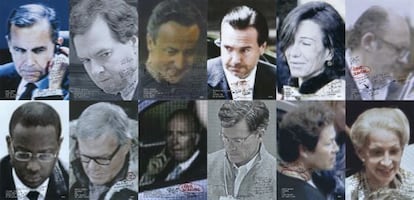 Retratos incluidos en el fotolibro, 'You haven‘t seen their faces'.