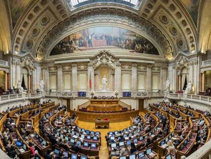 El parlamento portugués.