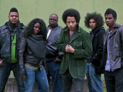 Imagen promocional del grupo The Coup.