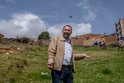 Mikhail Krasnov, 45 años, profesor y candidato a la alcaldía de Tunja.