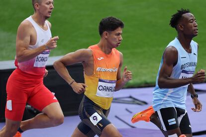 Josue Canales, en los Juegos Olímpicos de París.