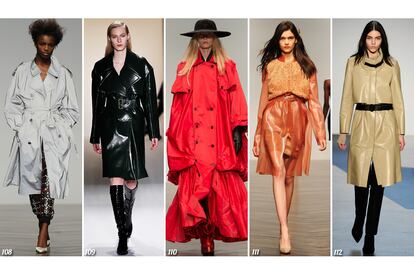 108. Ashish. 109. Calvin Klein Collection. 110. KTZ. 111. Felder Felder. 112. Helmut Lang.