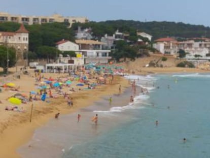 La platja de la Fosca.